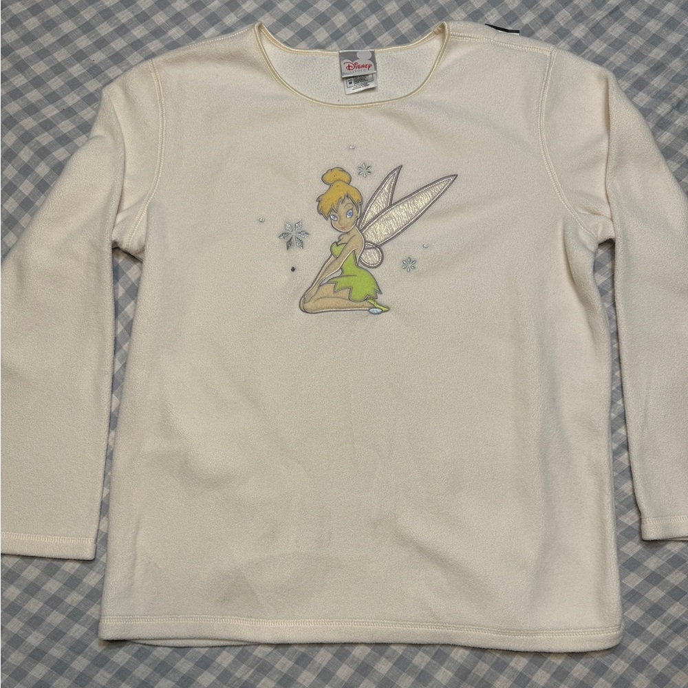 Disney Cream Tinkerbell Kids Shirt